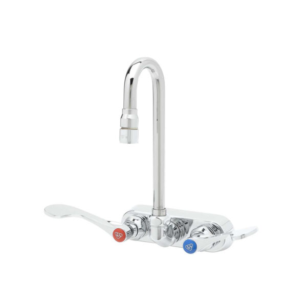 T&S  B-1115-132XAW4K  Workboard Fct, 4'' Wall mt, Swivel G.N.