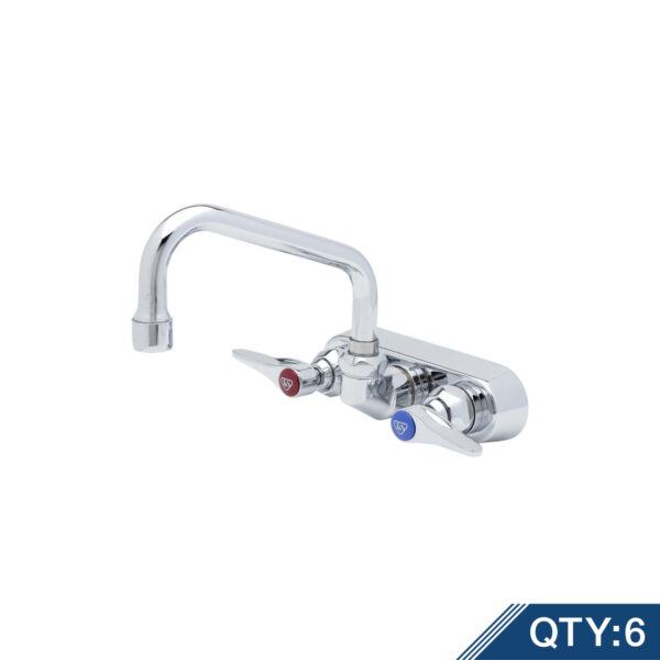 T&S  B-1115-M  Workboard Fct, Wall mt, 4'' Cntrs, 6'' Swing