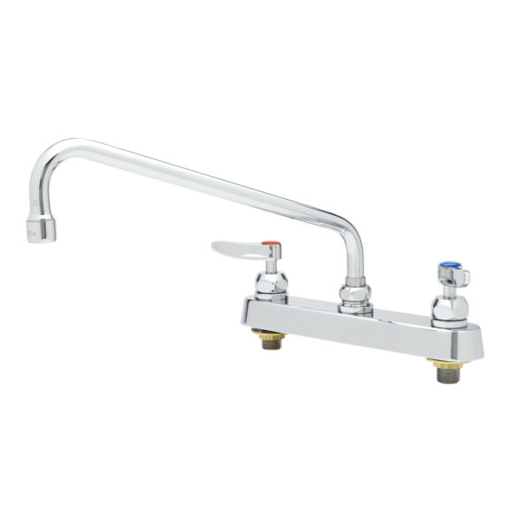 T&S  B-1123-CR  8'' Deck mt Workboard Fct, 12'' Swing Nozzle