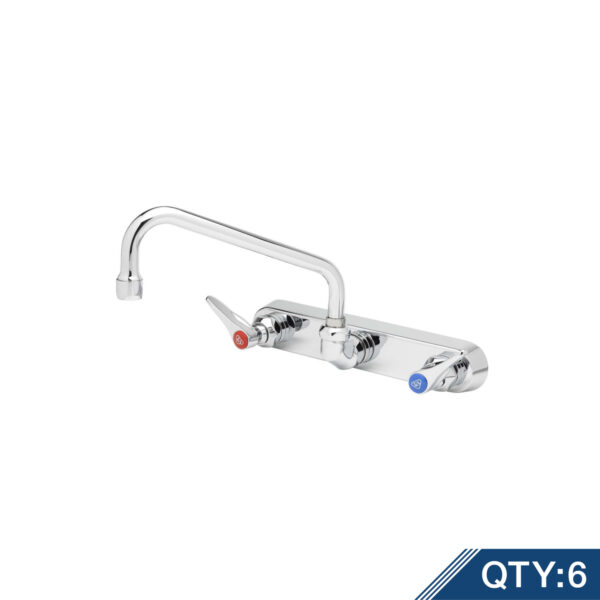 T&S  B-1126-M  Workboard Fct, Wall mt, 8'' Cntrs, 8'' Swing