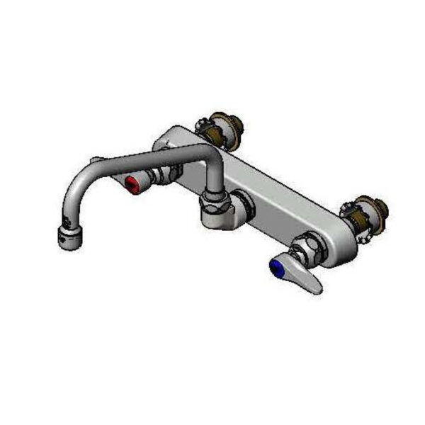 T&S  B-1126-XS  Workboard Fct, Wall mt, 8'' Cntrs, 8'' Swing