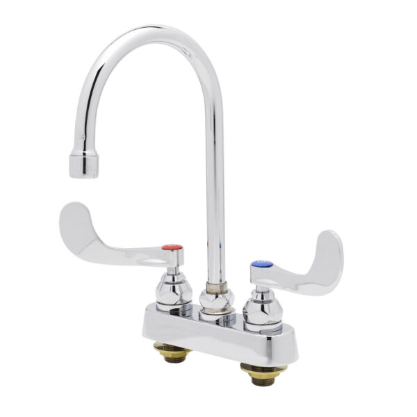 T&S  B-1141-04  Workboard Fct, Deck mt, 4'' Cntrs, Swivel G.N., Wrist
