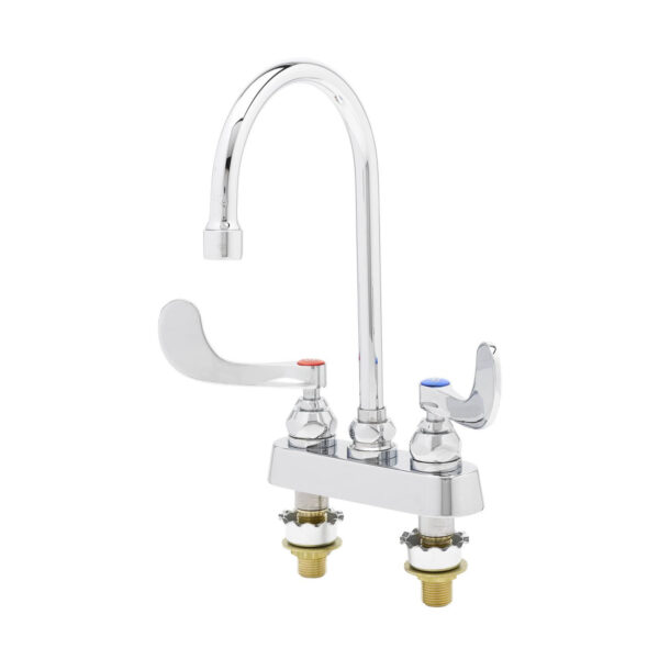 T&S  B-1141-04XS-F12  Workboard Fct, 4'' Deckmt, 6'' Swivel G.N.