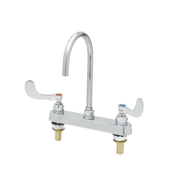 T&S  B-1142-QT5XPF15  Workboard Fct, 8'' Deck mt, Eternas, B-WH4, Swivel G.N.