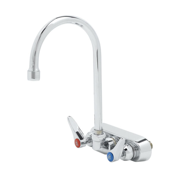 T&S  B-1146-CR-WS  4'' Workboard Fct, Wall mt, Ceramas