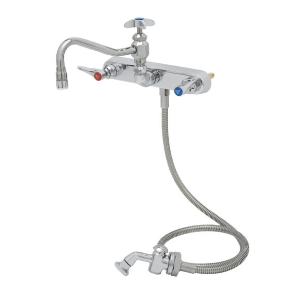 T&S  B-1157  Workboard Fct, Wall mt, 8'' Cntrs, 8'' Swing