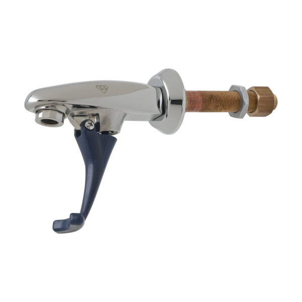 T&S  B-1202  Glass Filler, Wall mt, 3/8'' NPT (M) Nipple, Lock Nut,Flange