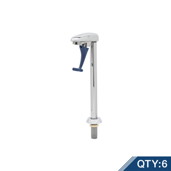 T&S  B-1210-01M  Glass Filler, 10'' Deck mt Pedestal, 1/2'' NPT (M) Shank