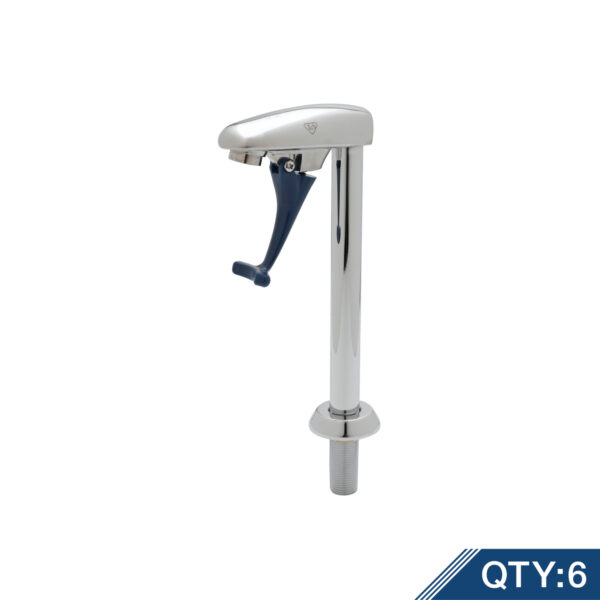 T&S  B-1210-M  Glass Filler, Deck mt Pedestal, 1/2'' NPT (M) Shank