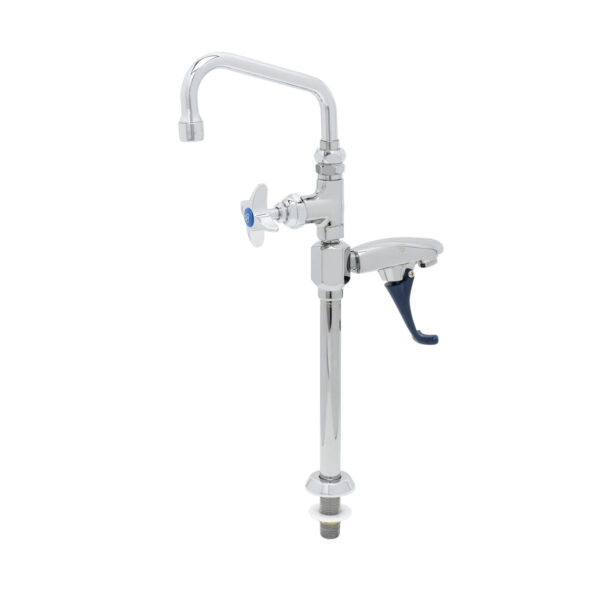 T&S  B-1225  Glass And Pitcher Filler, Push Back, 6'' Swing