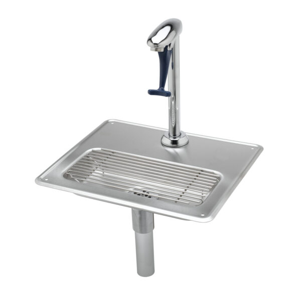 T&S  B-1230  Glass Filler Water Station, Pedestal Glass Filler,Drip Pan