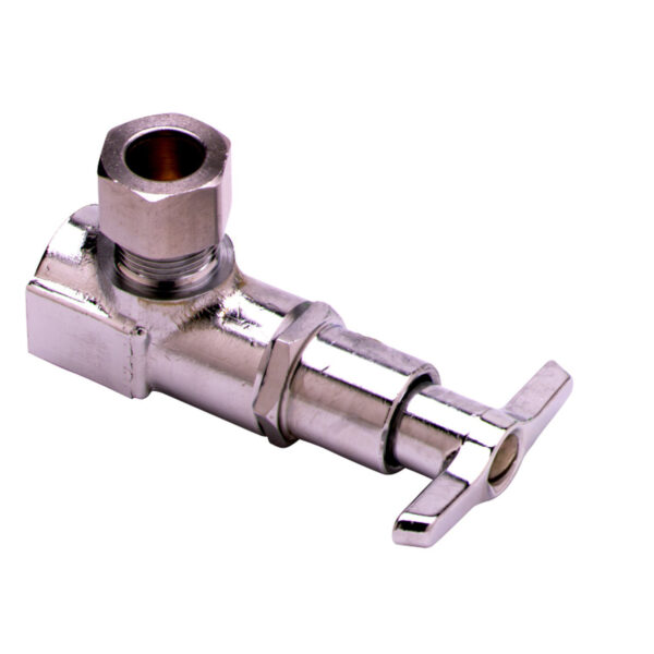 T&S  B-1310  Angle Key Stop, 1/2'' NPT (F) W/ Comp. Nut,Sleeve