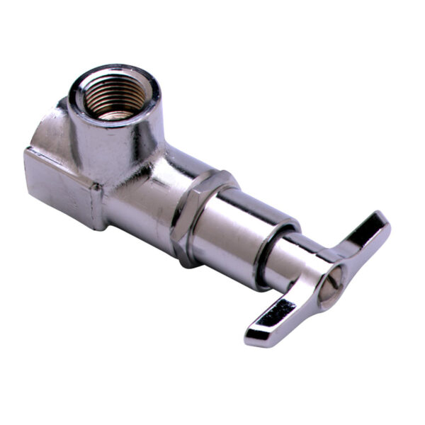 T&S  B-1335  Angle Key Stop, 1/2'' NPT (F) in, 3/8'' NPT (F) out