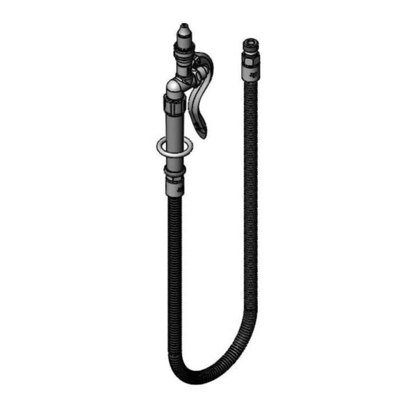 T&S  B-1411  Spray Assy, 3' SS Hose w/ Q-DJet Spray Head