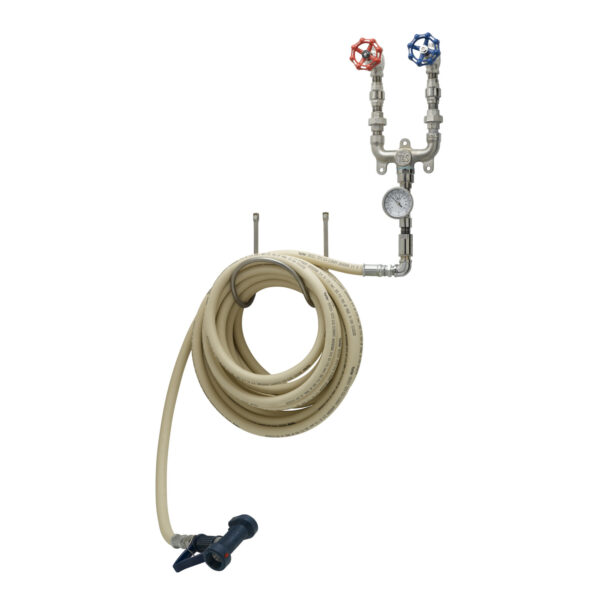 T&S  B-1451-01  Washdown Station, Hot /Cold, Mix Vlv 3/4'' NPT , 50' Hose
