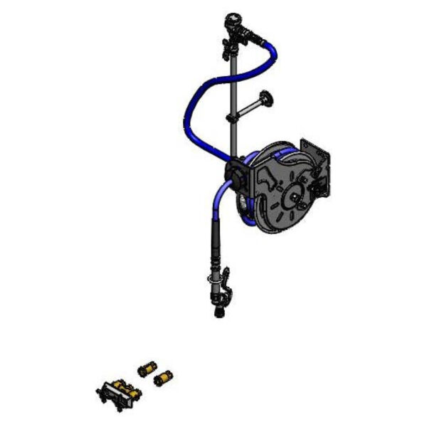T&S  B-1459-7112-QDS  Hose Reel System: B-7112, B-0512 & B-CVH1-2, 0RK-SK, B-1420