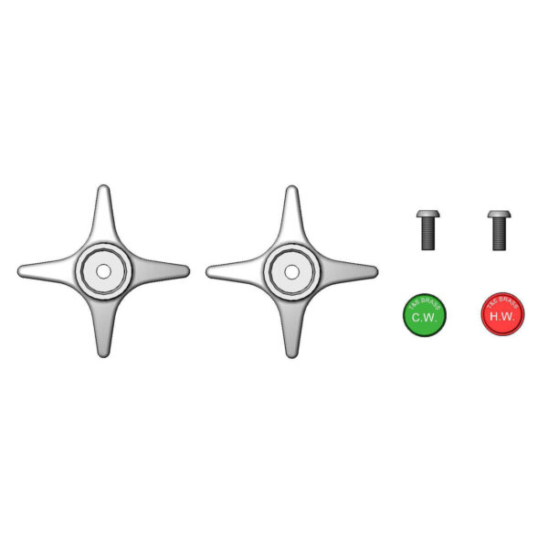 T&S  B-18K  Parts Kit For Four-Arm Lab Handles
