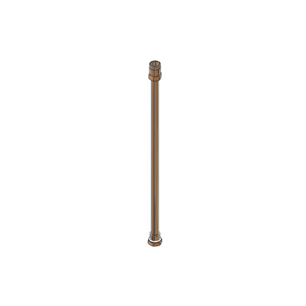 T&S  B-1912-19  Straight Swivel Extension w/ Gasket, 19-5/8''OAL