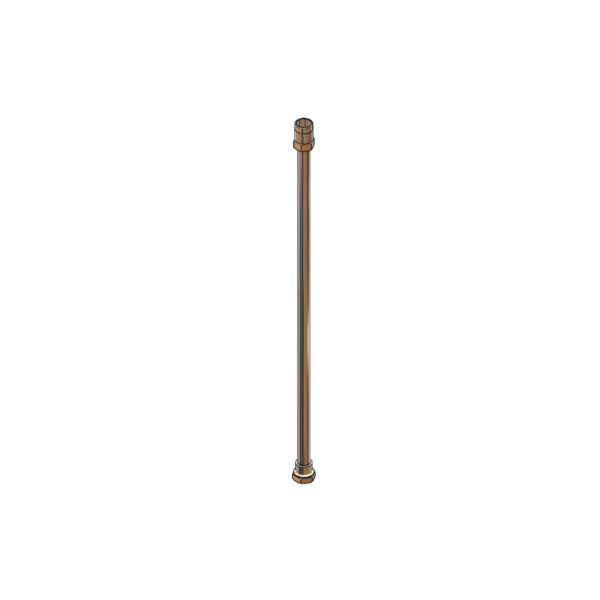 T&S  B-1912-23  Straight Swivel Extension w/ Gasket, 23-5/8''OAL