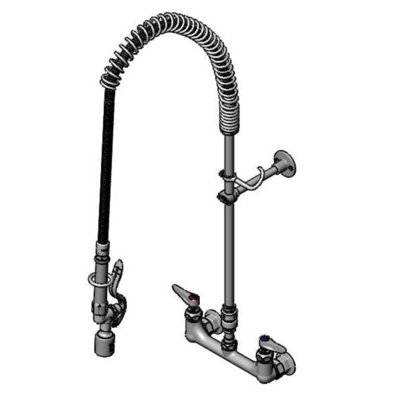 T&S  B-2278-02  PRU Unit, 8'' Wall mt, vac. Brkr, Wall Brkt