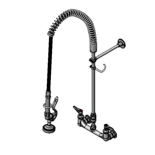 T&S  B-2278-B9  PRU,8''C/C Wall mt Base,vac. Brkr,Wall Brkt