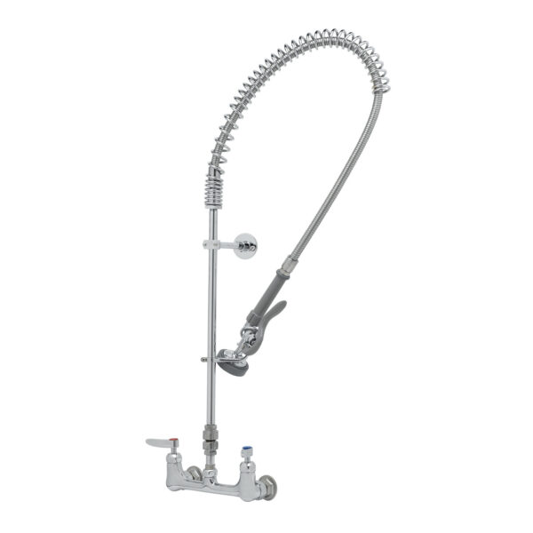 T&S  B-2278-CR  PRU,8''C/C Wall mt Base, vac. Brkr, Wall Brkt
