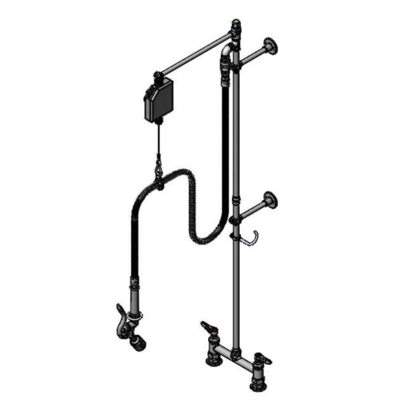 T&S  B-2279  Pre Rinse Unit, 8'' Deck mt Base