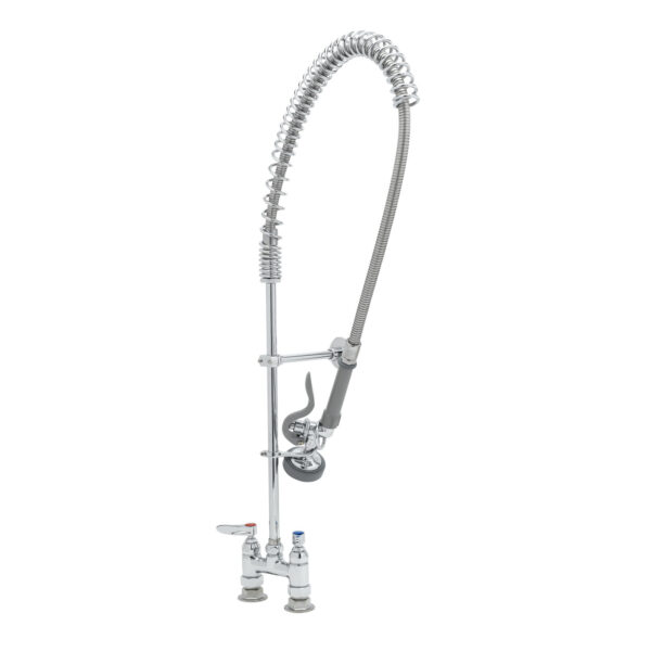 T&S  B-2288  PRU, Spring , Deck mt, 4'' Cntrs, Wall Brkt