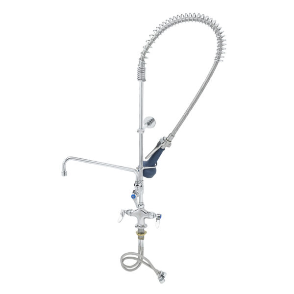 T&S  B-2338-08C  PRU: Overhead Spring,  Fct, 1-Hole Base
