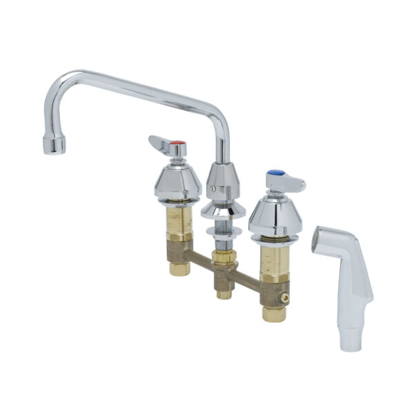T&S  B-2347-02  Medical Fct W/Sidespray, 8'' Cntrs, 8'' Swing