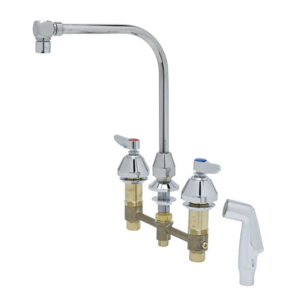 T&S  B-2347-06  Medical Fct W/ Sidespray, 8'' Cntrs, Special G.N.,Lever