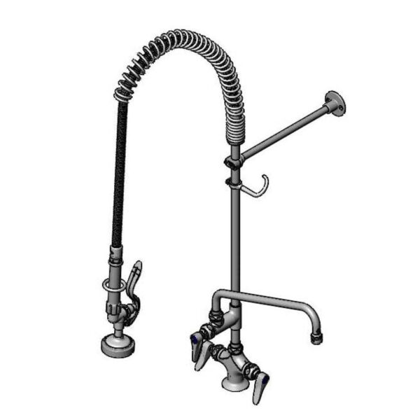 T&S  B-2349-05  Base Fct, Built-In Spring Checks, 1-Hole Base