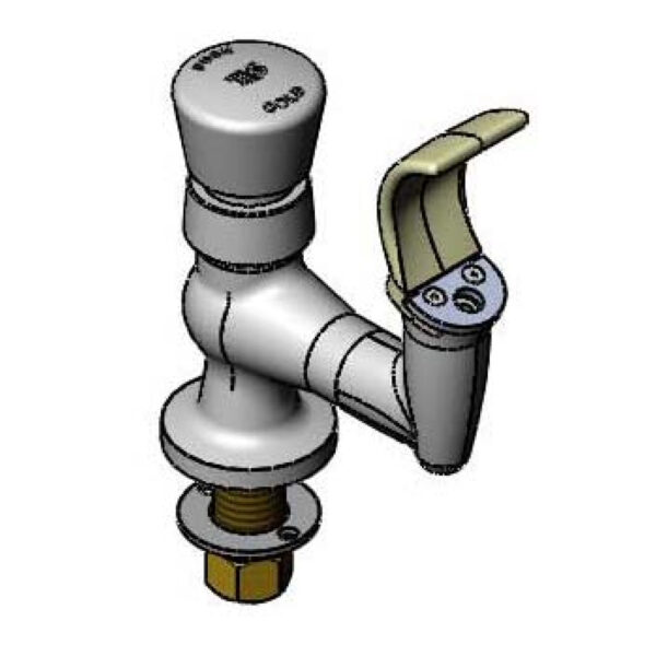 T&S  B-2360-01-AR  Bubbler, flex Mouth Guard, Push Button Metering Handle
