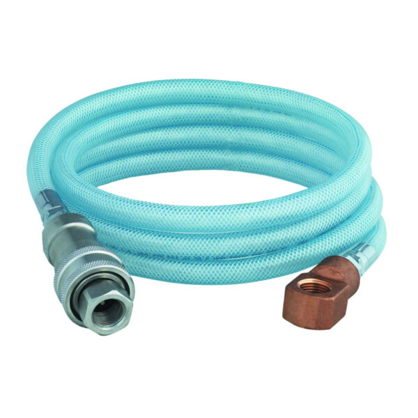 T&S  B-2395-02  Hose Assy, 8' L., S'Steel Q-D