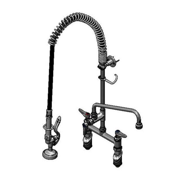 T&S  B-2430-B145X44H  EasyInstall PRU, 8'' Deckmt, Eternas, 12'' ADF