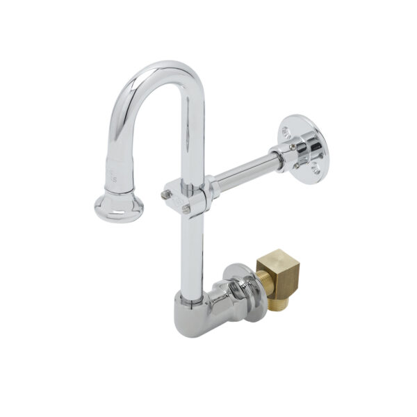 T&S  B-2456-W-119X  Wall mt Elbow, 119X Rigid G.N.,B-0230-K Kit