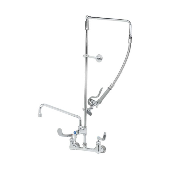 T&S  B-2466  PRU, Overhead Swivel Arm,  Fct W/12'' Swing, Ceramic cart