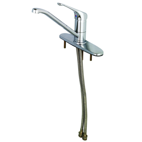 T&S  B-2731-LH  1- Lever Fct, 6'' Handle, 9'' Spout, Swivel Base