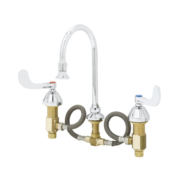 T&S  B-2865-05  Medical Fct, 12'' Flex S'Steel Lines, Rigid G.N.