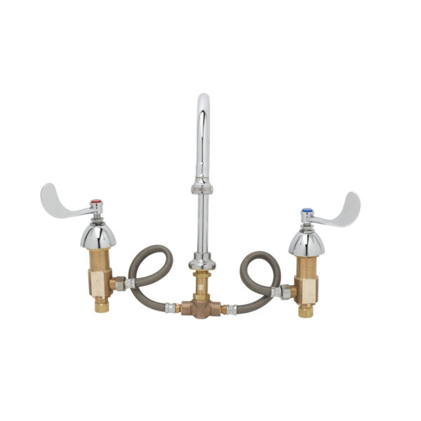 T&S  B-2865-05CR  Deck mt mix Fct, Ceramic cart, Rigid