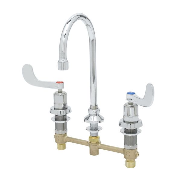 T&S  B-2866-05-WA  Medical Fct, 8'' Cntrs, Swivel G.N.