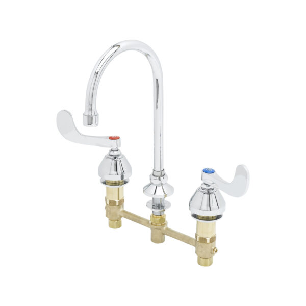 T&S  B-2866-05-WS  Medical Fct, 8'' Cntrs, Swivel G.N.