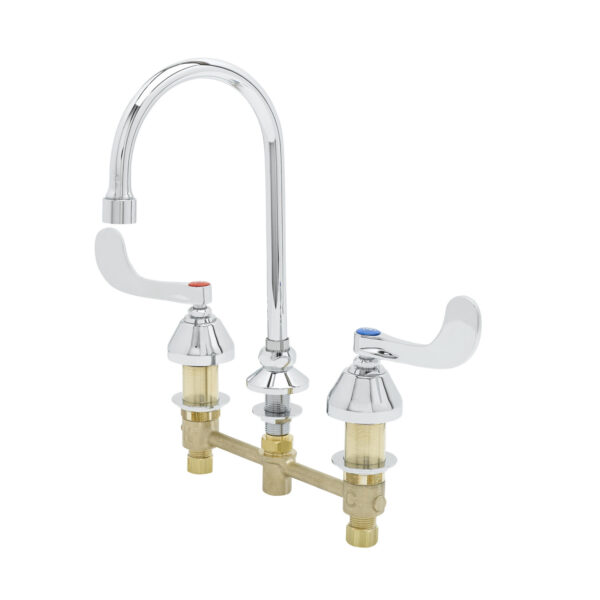 T&S  B-2866-05CRV05  8'' Medical Fct, Ceramas, Swivel G.N.