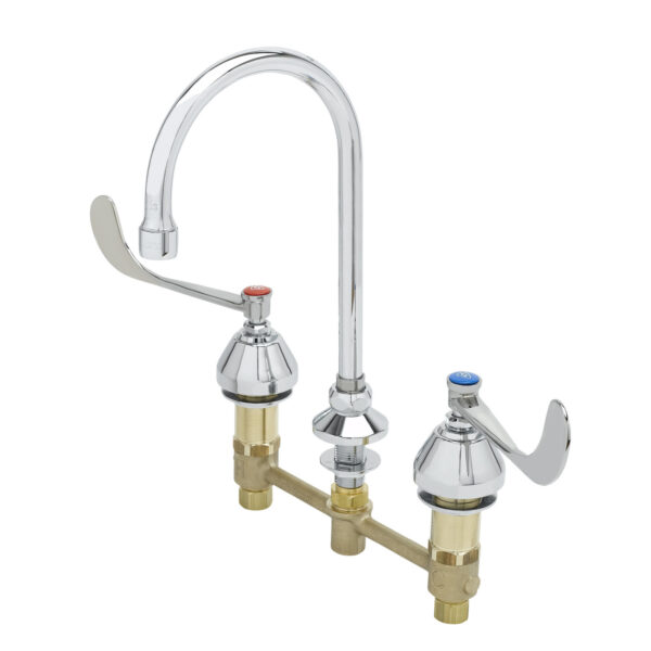 T&S  B-2866-F05  Easyinstall Cws W/ Eterna, 6'' Handles, & Swivel G.N.