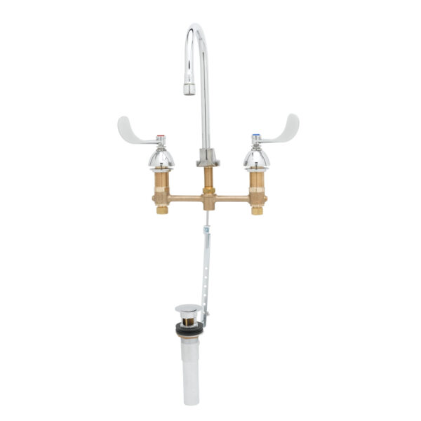 T&S  B-2869-04  Lav Fct, Concealed Body, 8'' Cntrs, Rigid
