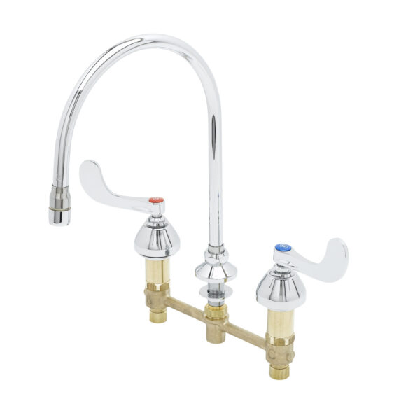 T&S  B-2872  Medical Fct, 8'' Cntrs, 135X Swivel G.N.