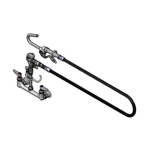 T&S  B-2892  Pot And Kettle Filler, Wall mt, 8'' Cntrs