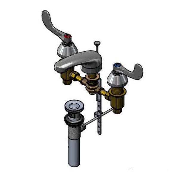 T&S  B-2992-PWH4  Lav Fct, Concealed Body, Swivel Joint, Wrist