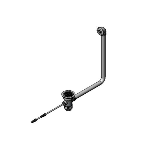 T&S  B-3940-01-BSP  Waste Twist, 3'' X 2'' W/ Overflow, Bsp Adapter