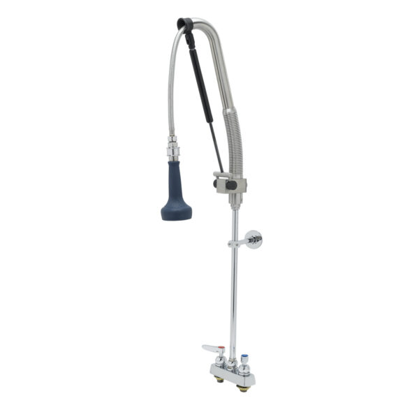 T&S  B-5110-CR-B8P  Pull-Down PRU w/ Cerama cart,Lever, WallBrkt